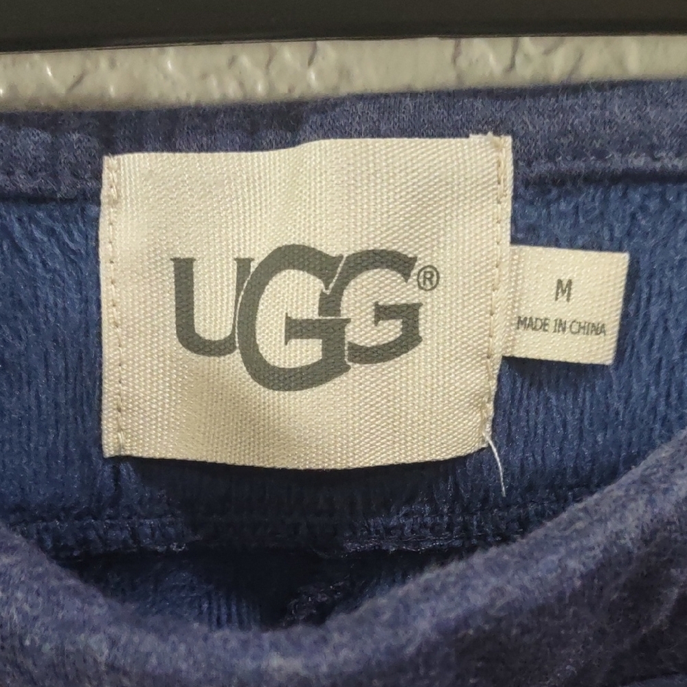 UGG Blue Sweatpants with Elastic Waistband and Relaxed Fit - Picture 5 of 17